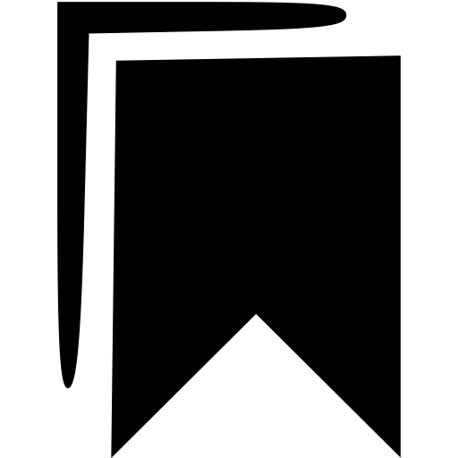 Bookmarks svg vector icon