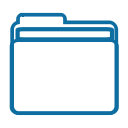data, document, extension, file, folder, format, paper svg vector icon