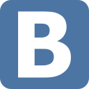 kontakt, vk, vkontakte svg vector icon