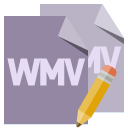 file,format,wmv,pencil icon