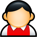 user,preppy,red,account,profile,people,human icon