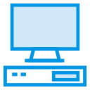 computer, computing, cpu, desktop, monitor, pc, technology svg vector icon
