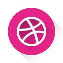 ball, dribbble svg vector icon
