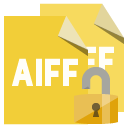 file,format,aiff,lock,open icon