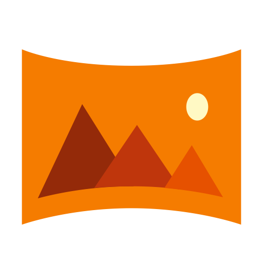 Panorama svg vector icon