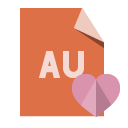 file,format,heart icon