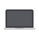 apple, computer, device, laptop, macbook, macos, notebook svg vector icon