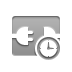 disconnect,clock icon