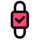 gadget, hand, outline, technology, watch svg vector icon