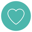 circle, content, favorite, heart, love svg vector icon