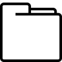 essential, folder, object, ui, web svg vector icon