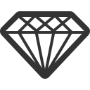diamond, diamonds svg vector icon
