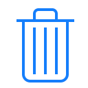 can, trash svg vector icon