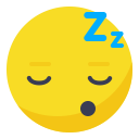 face, rest, sleep, sleepy, smile, smiley, tired svg vector icon