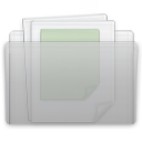 documents, folder, graphite icon