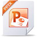 powerpoint, pptx, win icon