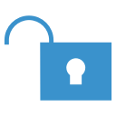open, security, unlock, unlocked svg vector icon