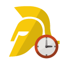 trojan,clock icon