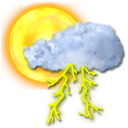 sun,storm icon