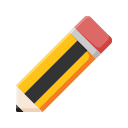 education, learn, pencil, student, study svg vector icon