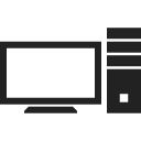 computer, desktop, laptop, monitor, pc, technology svg vector icon