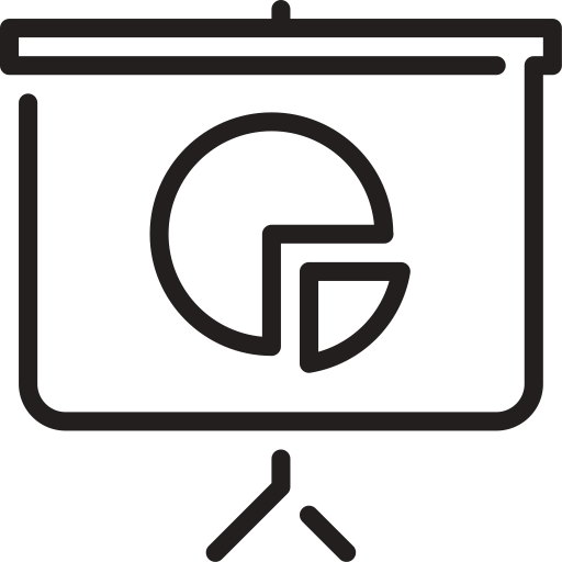 Presentation svg vector icon