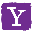 social, yahoo svg vector icon