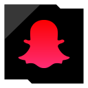company, logo, media, snapchat, social svg vector icon