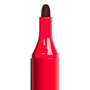 red, red marker svg vector icon