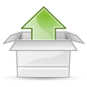 arrow, upload icon