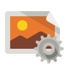 image,gear icon