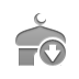 mosque,down icon
