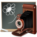 my picture,picture,old,school,black board,camera,learn,teaching,teach,photography,photo,pic,image,education icon