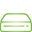 basic, drive, green, hard icon