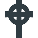 celtic, cross, halloween svg vector icon