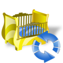 cradle,refresh,reload icon