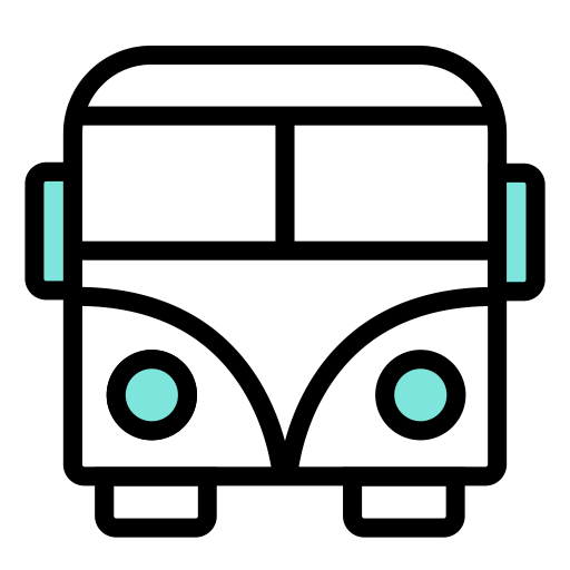Bus svg vector icon