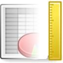 office, spreadsheet, template svg vector icon