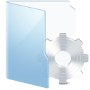 system,blue icon