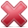 delete,del,remove icon