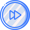 audio, fast, forward, media, media player, music, video player svg vector icon