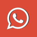 logotype, message, network, red, social media, whatsapp svg vector icon