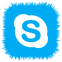 media, skype, social svg vector icon