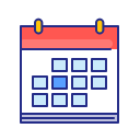 calendar, date, event, month, plan, schedule svg vector icon