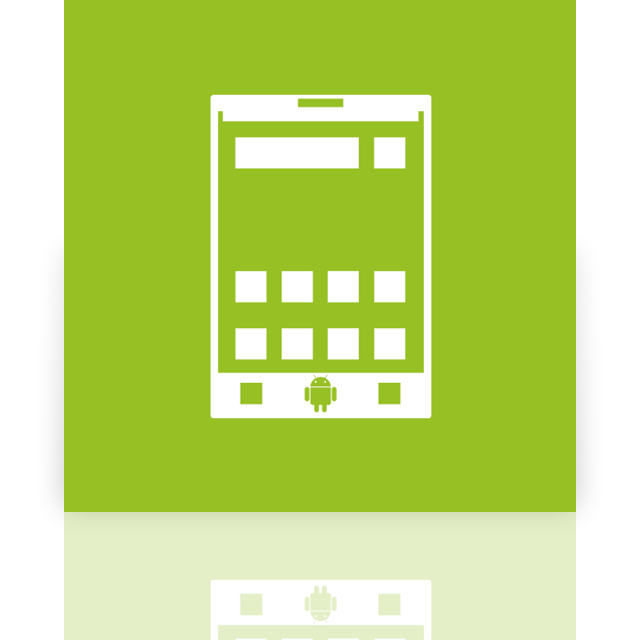 android,smartphone,mirror icon