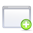 new, window icon