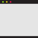 browser, page, website svg vector icon