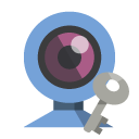 webcam,key icon