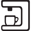 coffee, cup, drink, hot, maker, mug, tea svg vector icon