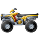 atv, racing icon